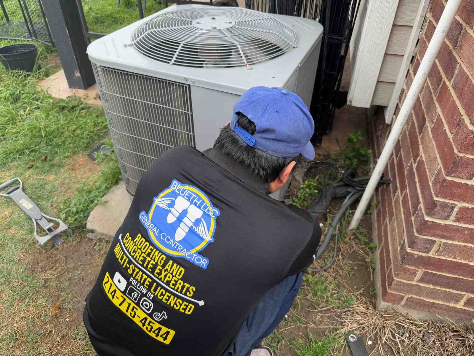 HVAC and related project photos by Blueth LLC
